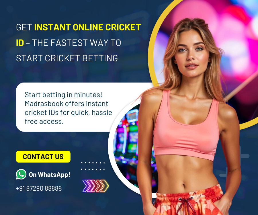 Get Instant Online Cricket ID – Secure Betting Access with MadrasBook