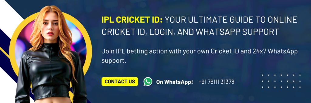 IPL Cricket ID Provider – Get Your IPL Cricket ID in 1 Minute