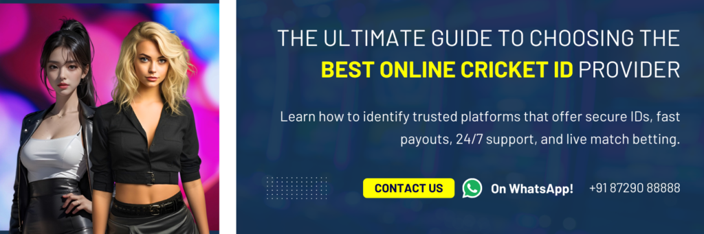 Best Online Cricket ID Provider | Get Your Betting ID Instantly