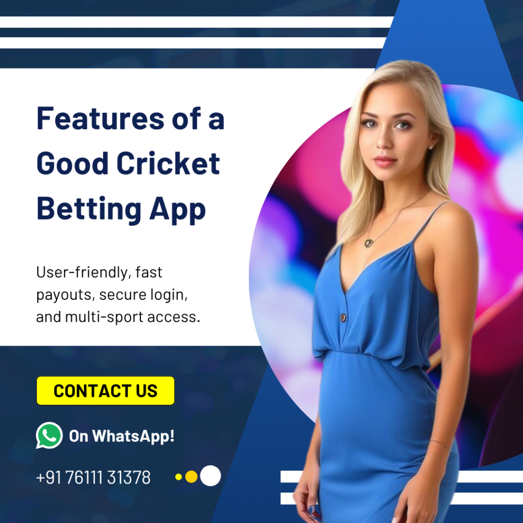 Cricket Betting App in India – Bet Smart with the Best Online App
