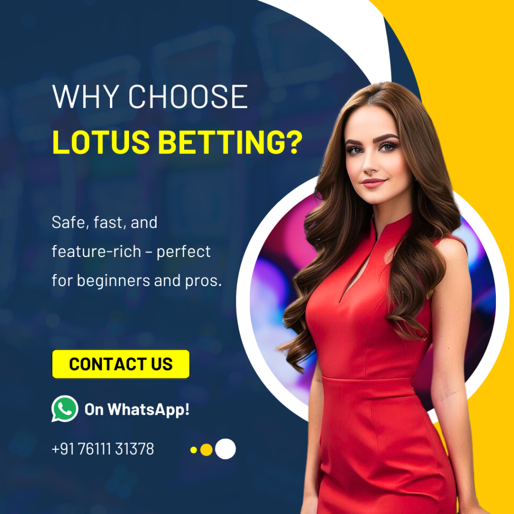 Lotus Book ID – Get Instant Cricket Betting ID via MadrasBook (2025)