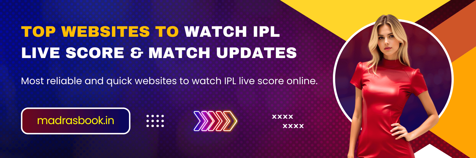 Top Websites to Watch IPL Live Score & Match Updates