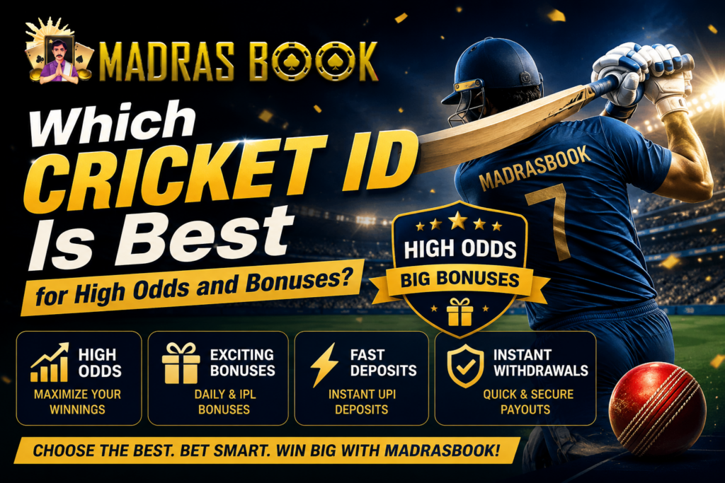 Which Cricket ID Is Best In India for Betting and Bonuses? | Madrasbook