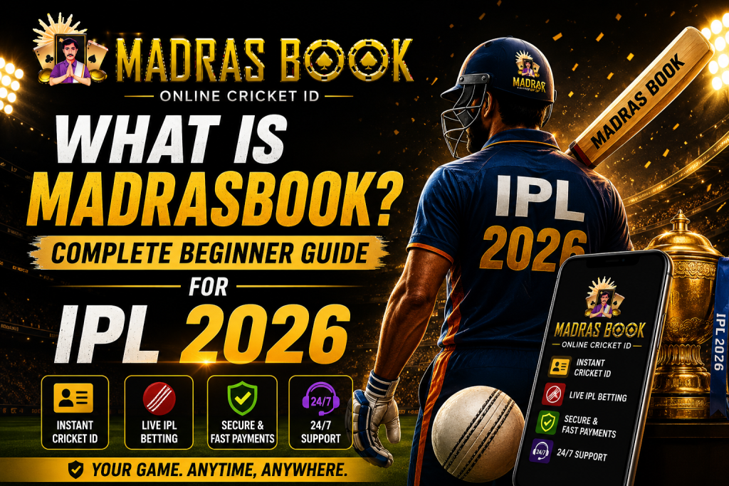 What Is Madrasbook? Complete Beginner Guide for IPL 2026