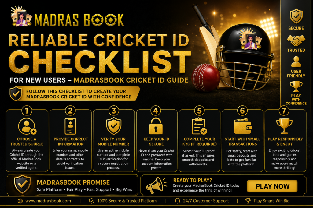 Reliable Cricket ID Checklist