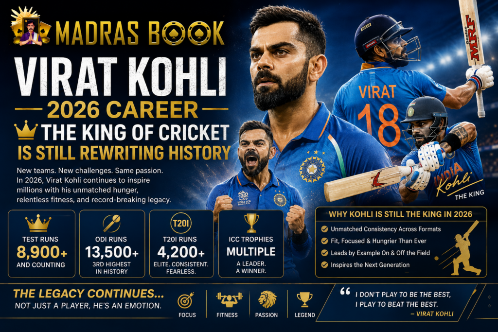 Virat Kohli 2026 Career