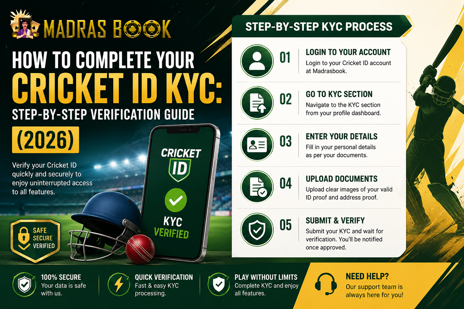 Cricket ID KYC: Step-by-Step Verification Guide (2026)