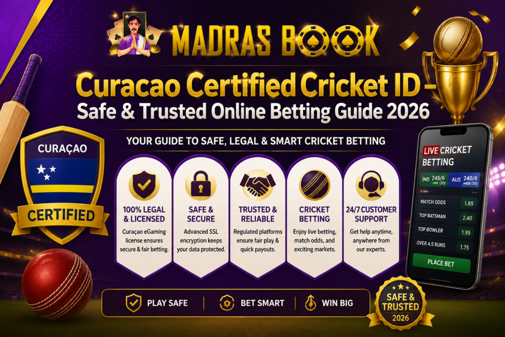 Curacao Certified Cricket ID – Safe & Trusted Online Betting Guide 2026