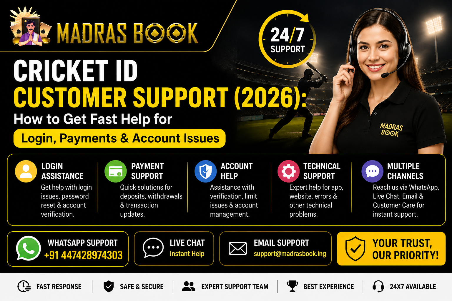 Cricket ID Customer Support