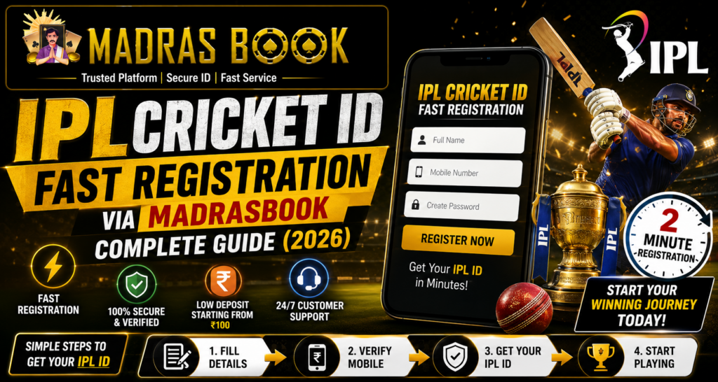 IPL Cricket ID Fast Registration
