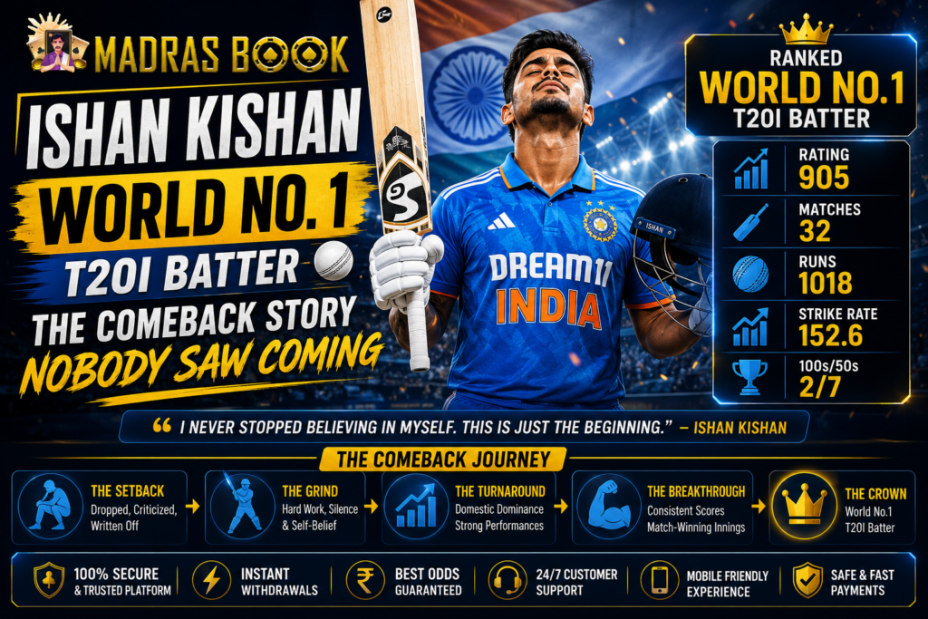 Ishan Kishan World No. 1 T20I Batter
