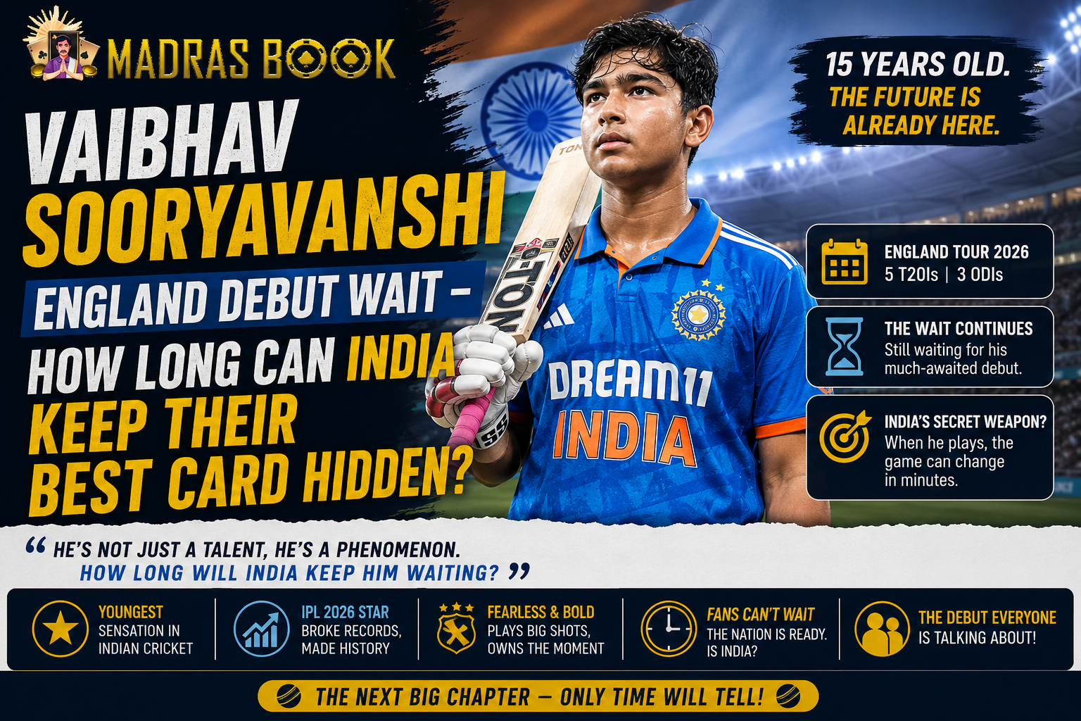 Vaibhav Sooryavanshi England Debut