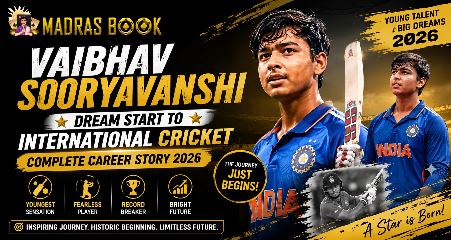 Vaibhav Sooryavanshi Dream Start International Cricket