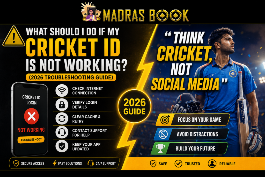 Cricket ID Not Working? 2026 Troubleshooting Guide