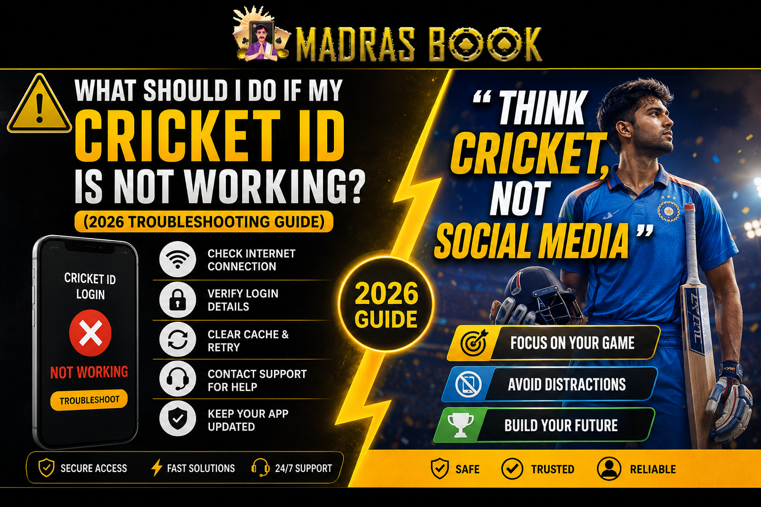 Cricket ID Not Working? 2026 Troubleshooting Guide