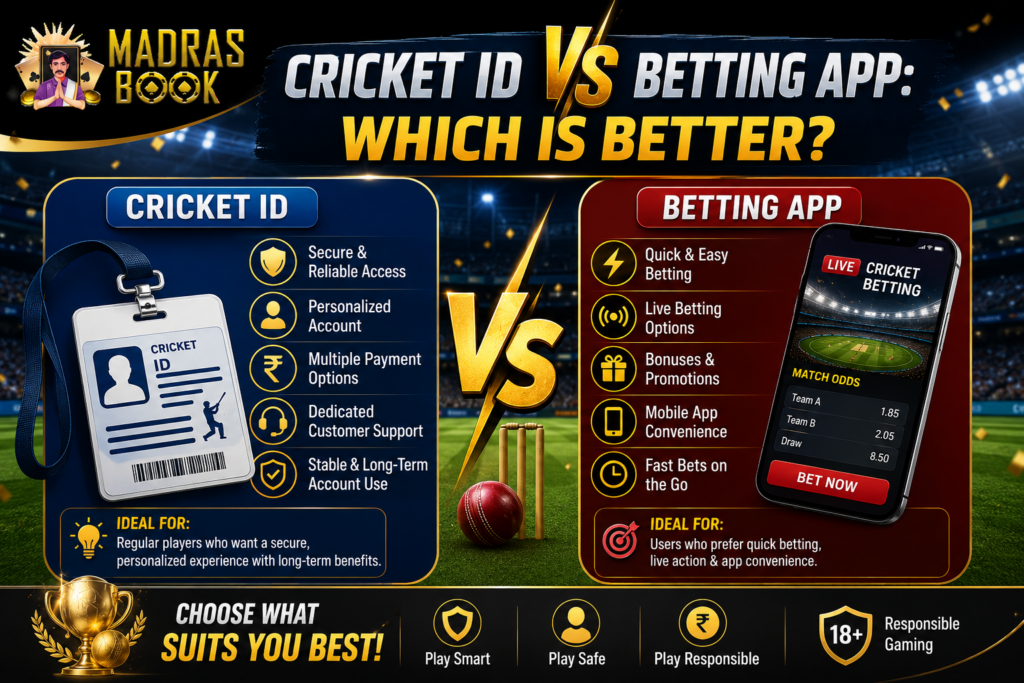 Cricket ID vs Betting App (2026): Which Is Better?