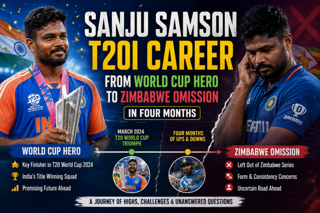 Sanju Samson T20I Career