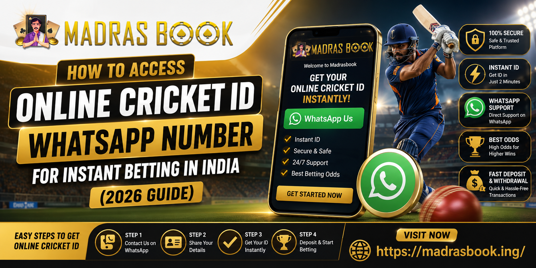 Access Online Cricket ID WhatsApp Number