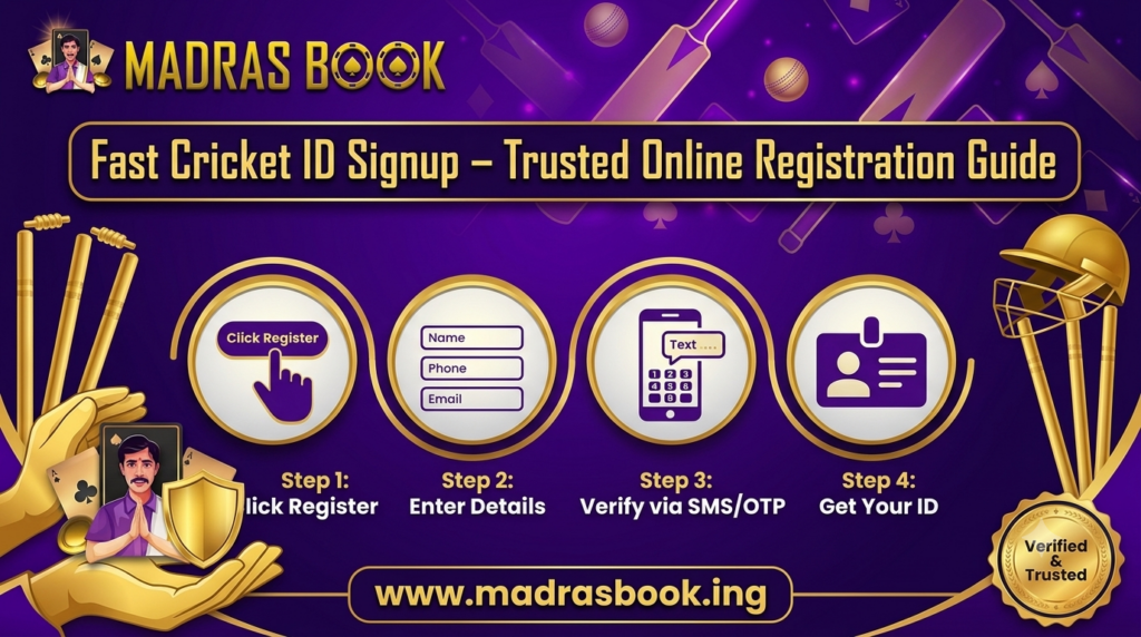 Fast Cricket ID Signup