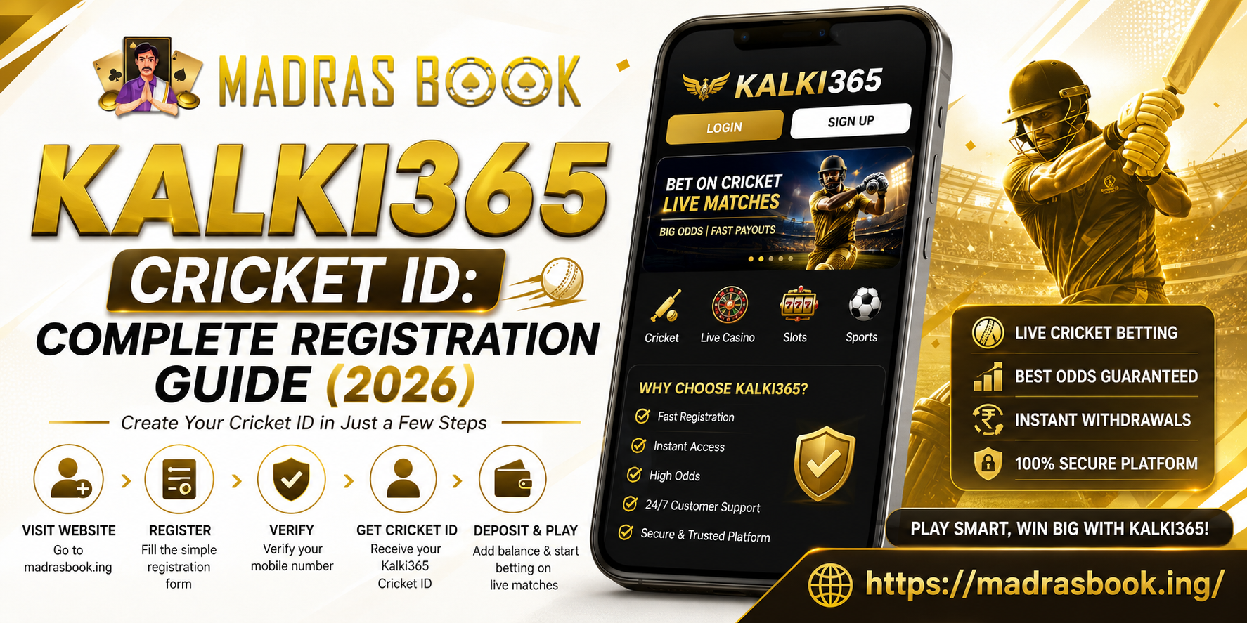 Kalki365 Cricket ID