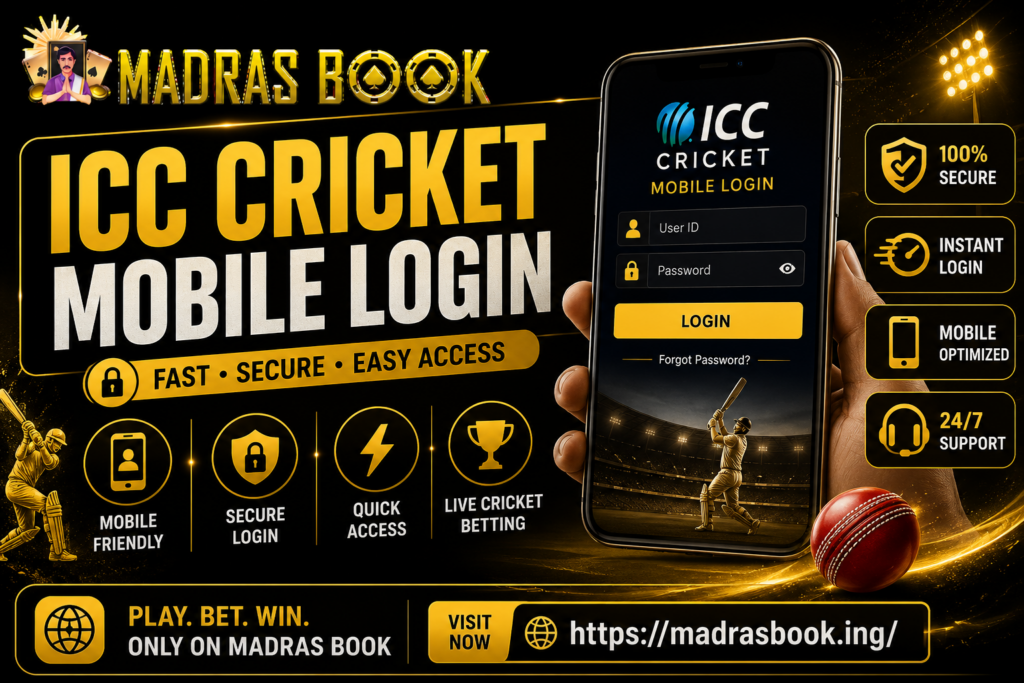 ICC Cricket Mobile Login