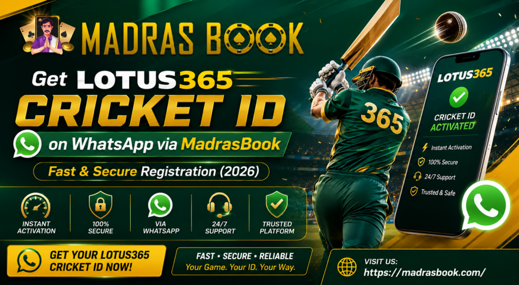 Get Lotus365 Cricket ID on WhatsApp