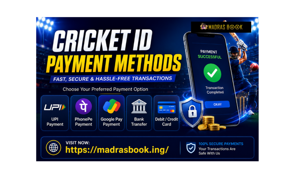 Cricket ID Payment Methods (2026): Safe Deposit Options