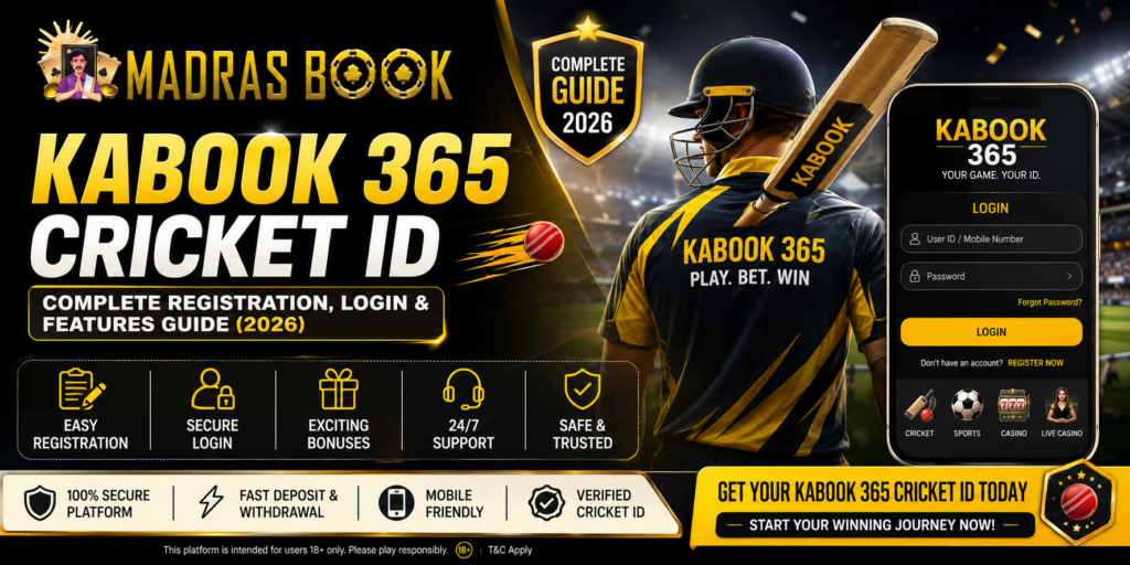 Kabook 365 Cricket ID