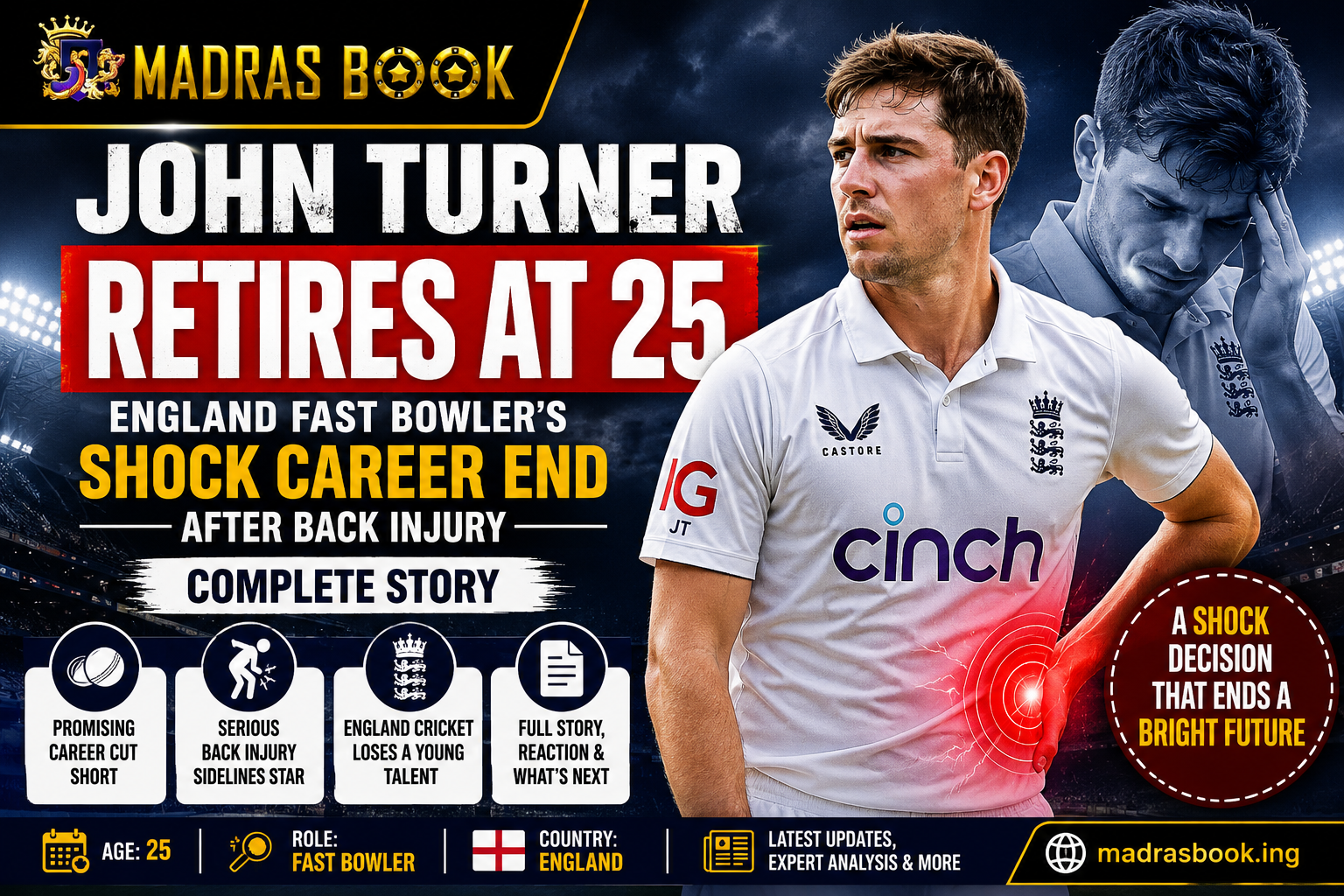 John Turner retirement at 25