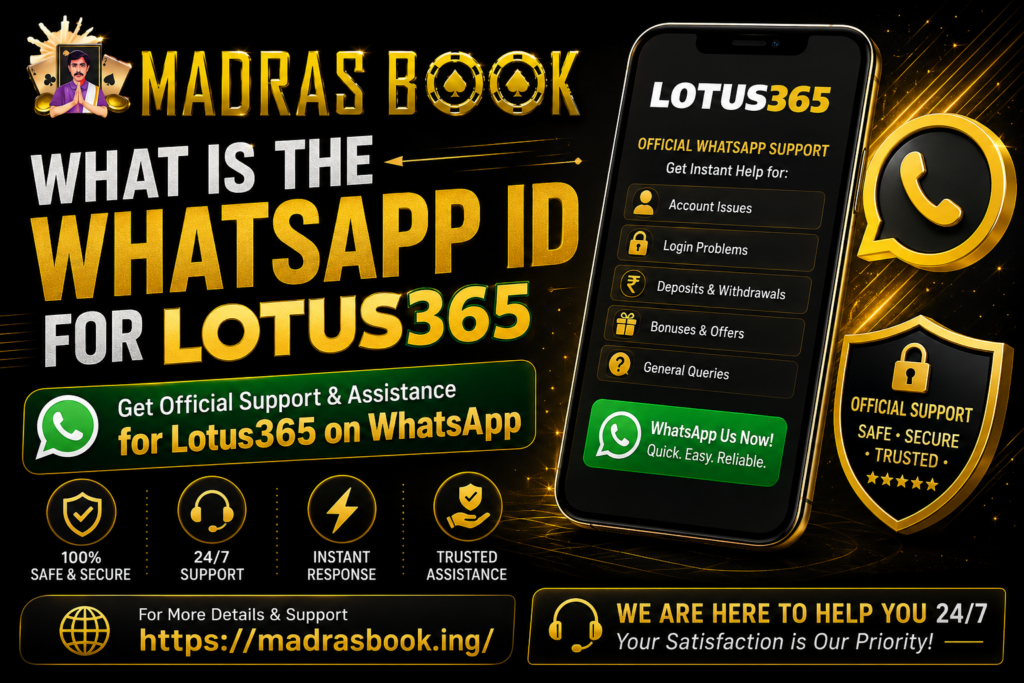 What Is the WhatsApp ID for Lotus365? (2026) Guide
