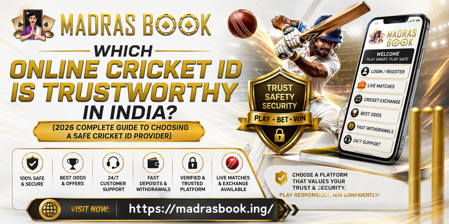 Trustworthy Online Cricket ID (2026): Safe & Secure Guide