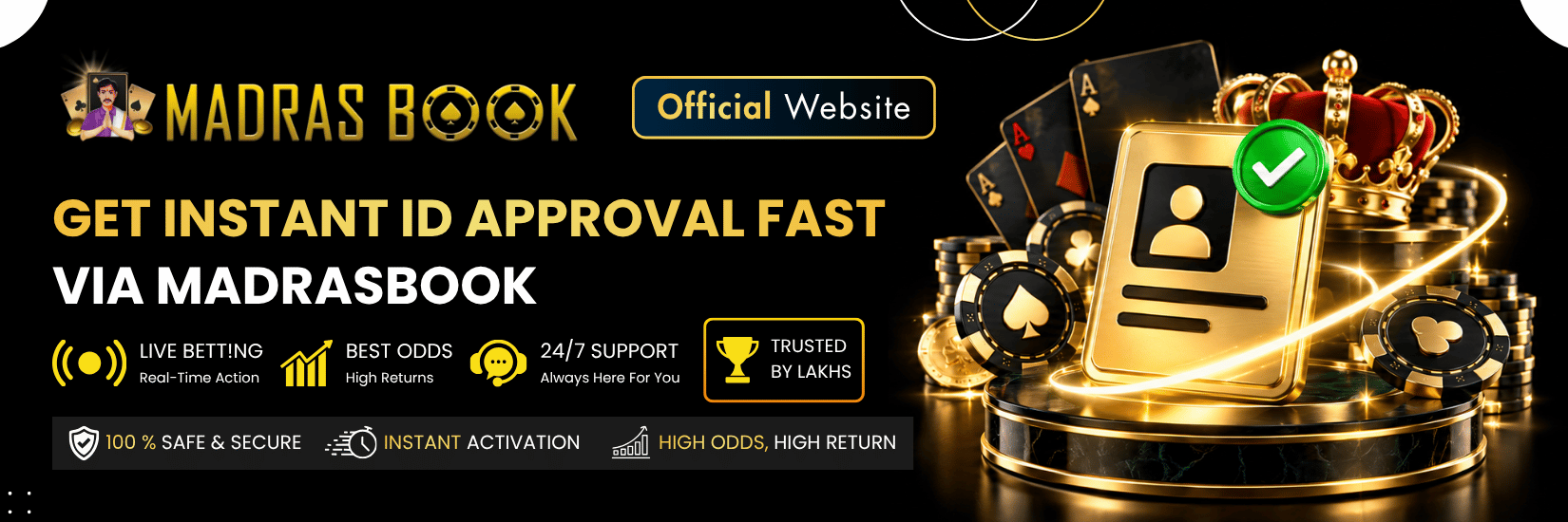Get Instant ID Approval Fast Via MadrasBook