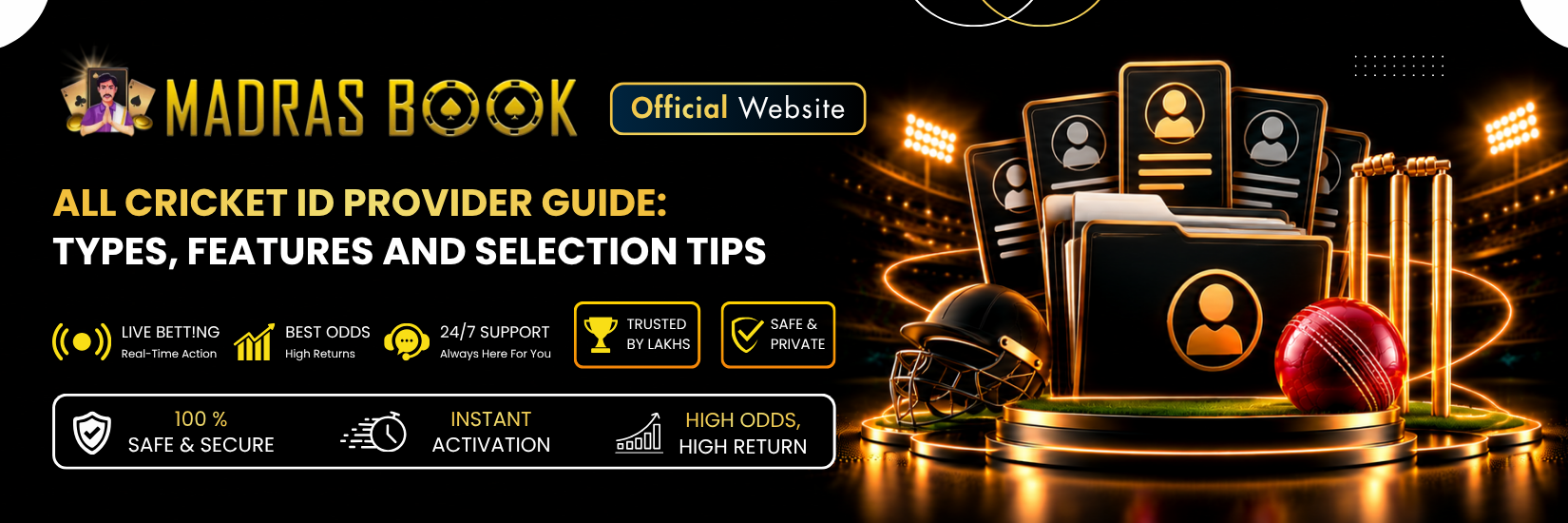 All Cricket ID Provider Guide: Types & Features