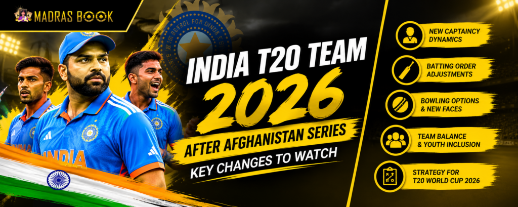 India T20 Team 2026 After Afghanistan Series: Key Changes