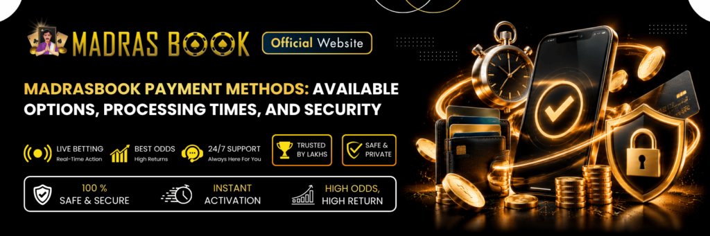 MadrasBook Payment Options: Methods & Security Guide